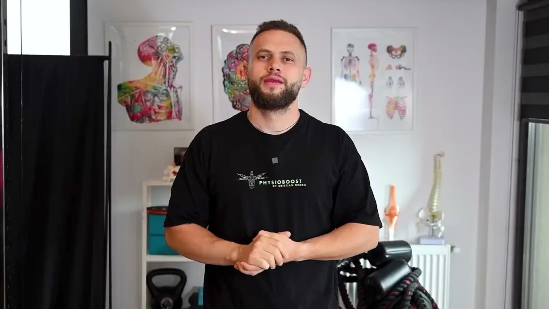 Cristian Drosu explică exercițiile din Boost Your Back